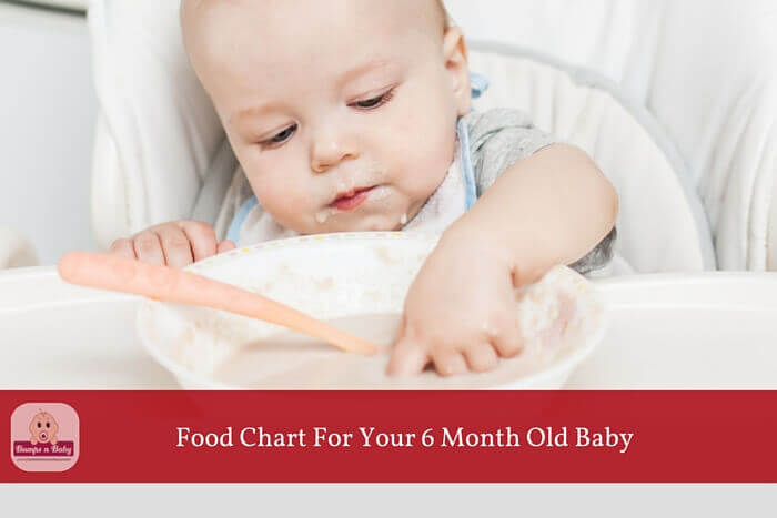 Introducing Solids To 6 Month Old Chart