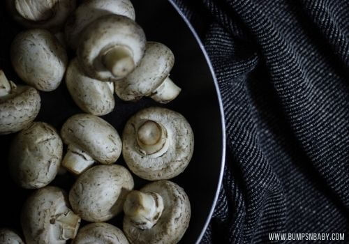 vitamin D rich food mushroom