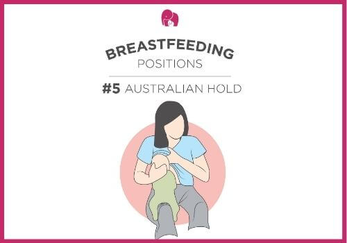 australian hold for giving breast milk