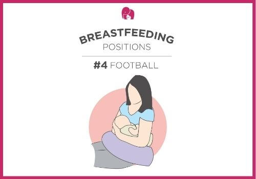 football hold best breastfeding positins